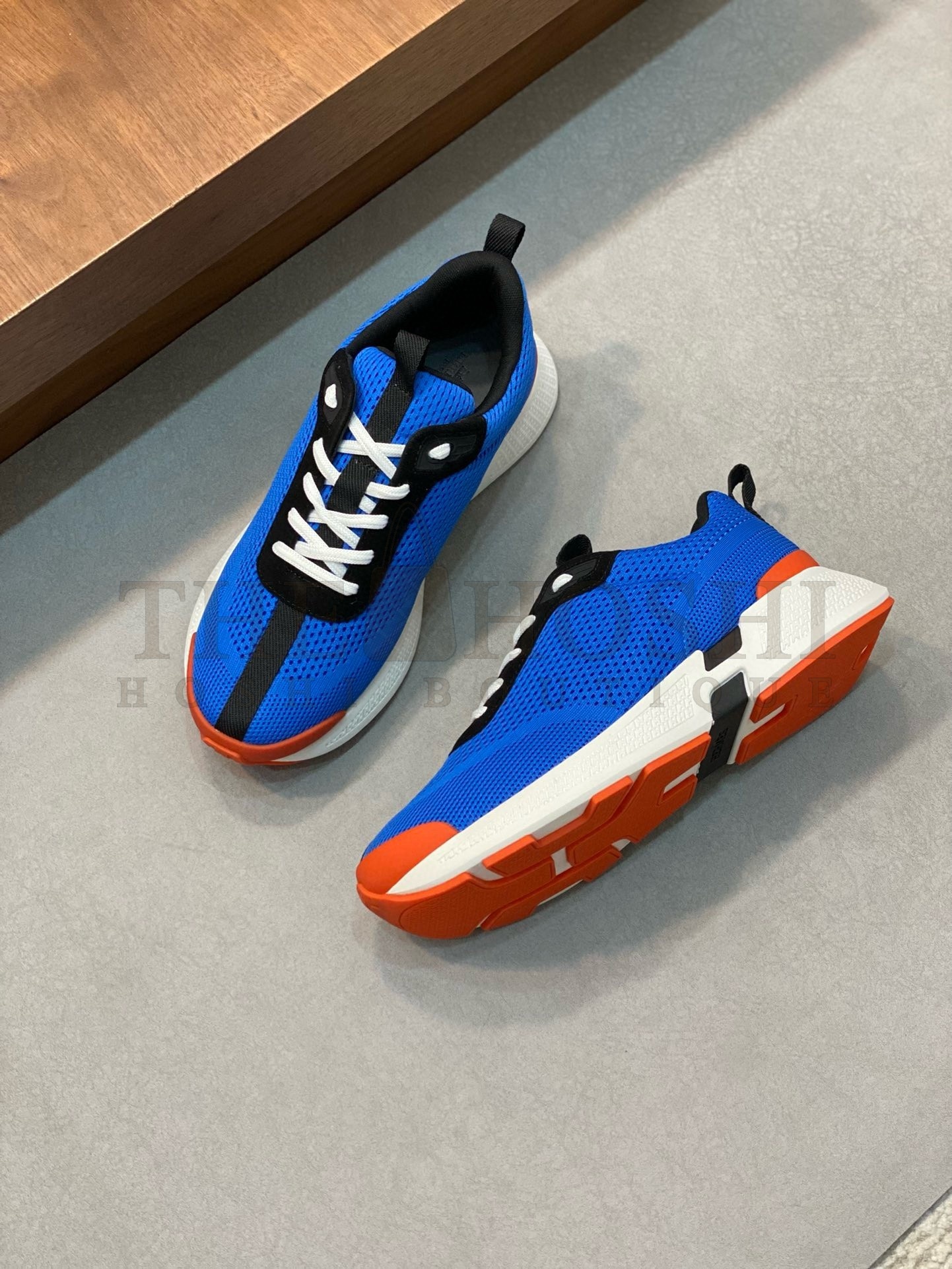 H**me5 Heros Sneakers in Blue Technical Knit Master Quality