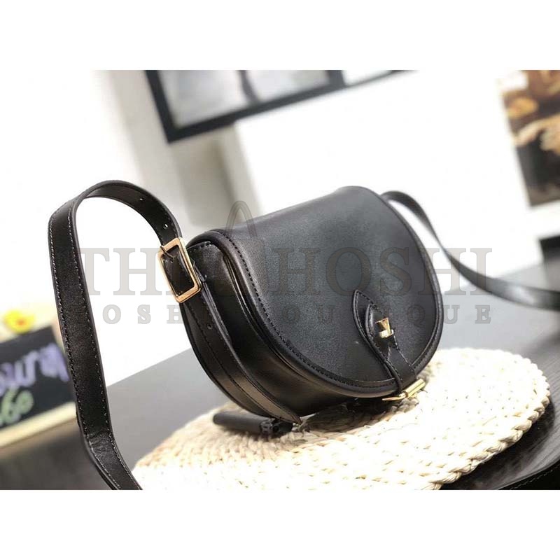 L0vis Vvtt0n LV Women Tambourin Handbag in Smooth Calf Leather-Black Master Quality