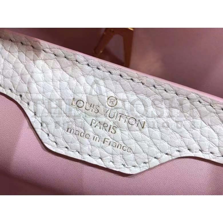L0vis Vvtt0n LV Women Capucines BB Handbag Rose Jasmin Taurillon Leather Master Quality