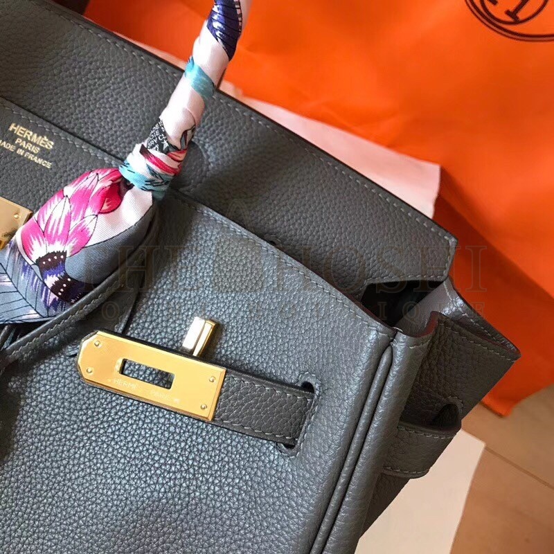 H**me5 Ardoise Birkin 35cm Clemence Handmade Bag Master Quality