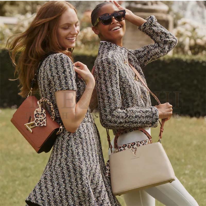 L0vis Vvtt0n LV Women Capucines MM Handbag Cream Taurillon Leather Master Quality