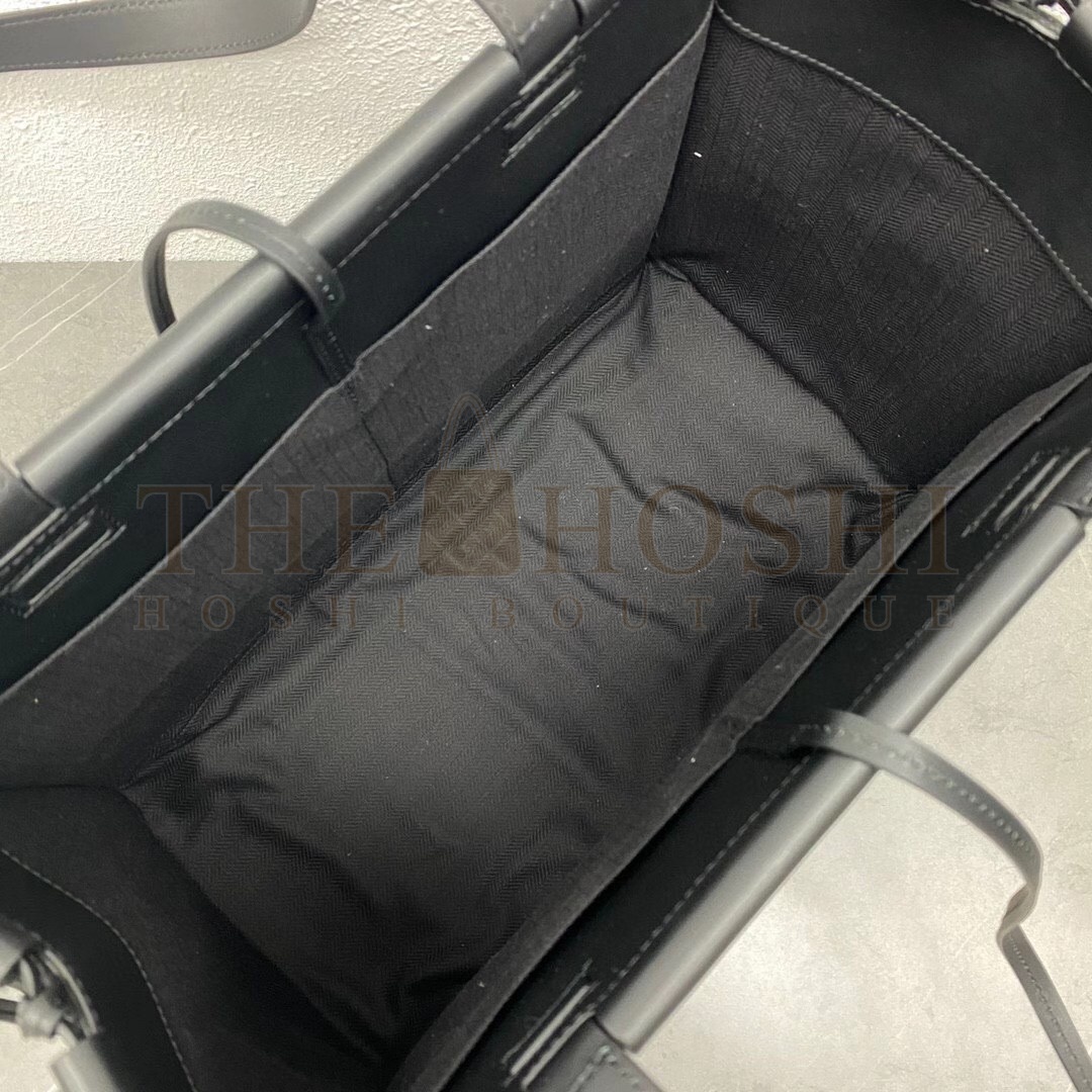 L0ew* Medium Cushion Tote In Black Anagram Jacquard Master Quality