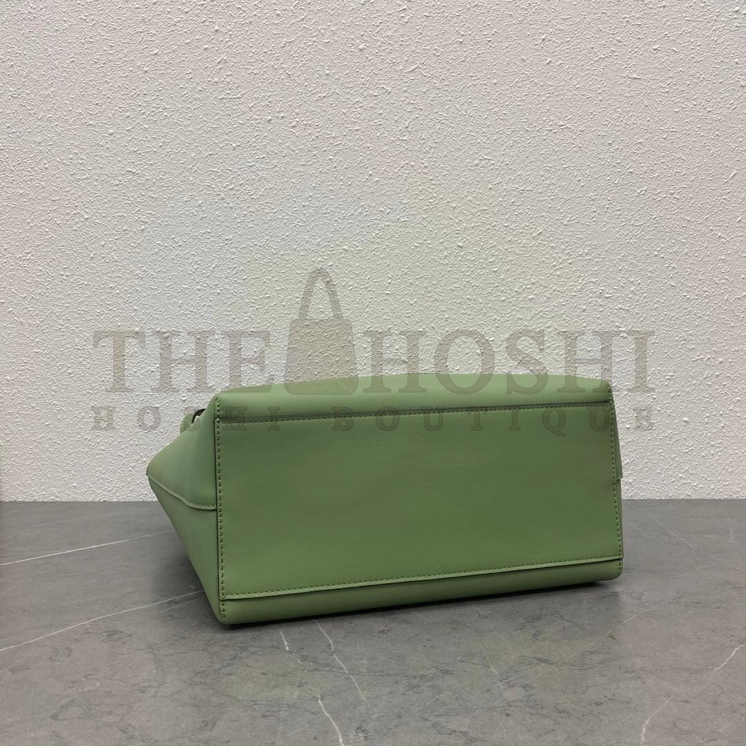 L0ew* Small Anagram Tote In Rosemary Classic Calfskin Master Quality