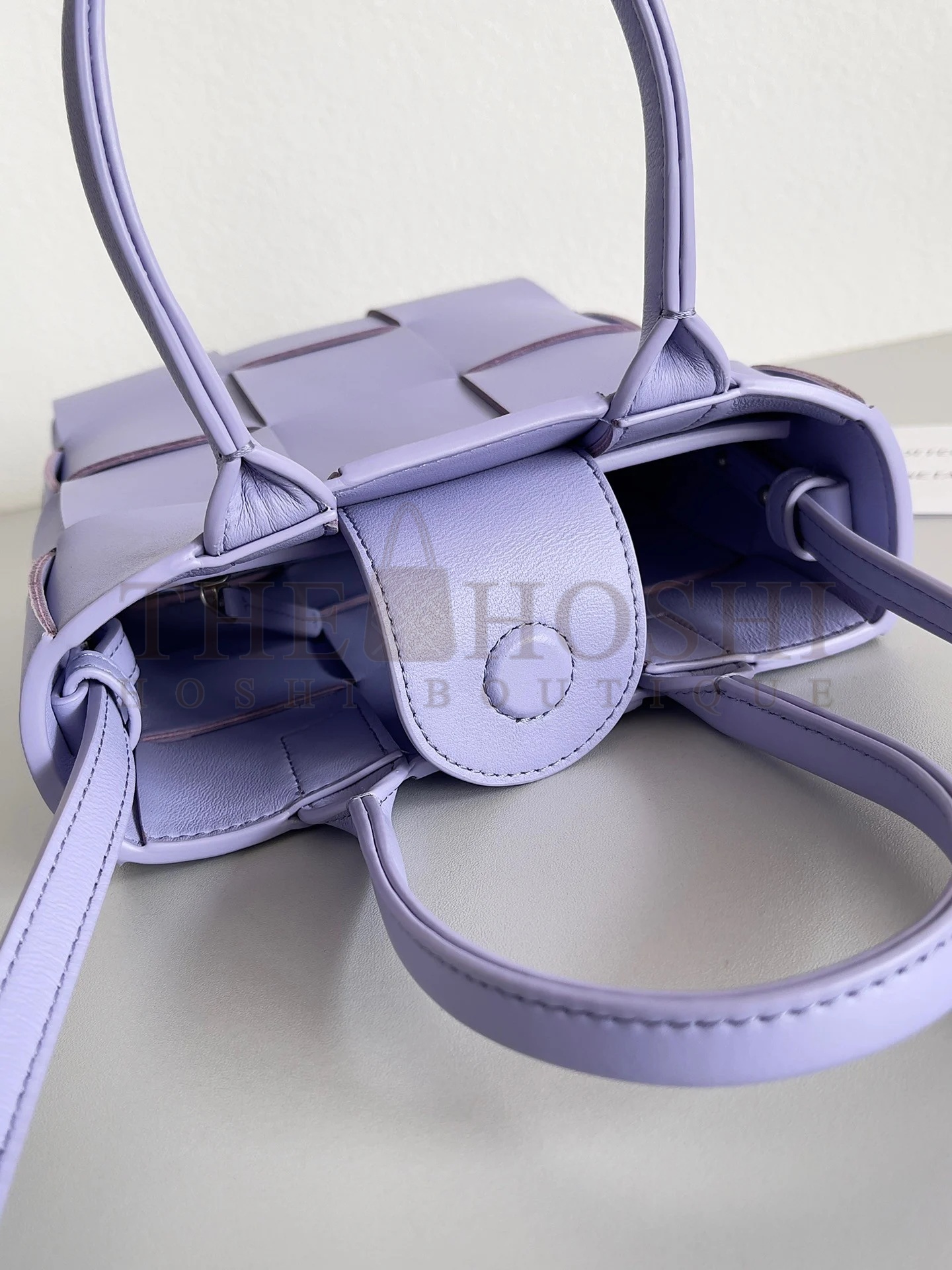 B0tt*ga Ven*ta Cassette Mini Tote Bag In Lilas Lambskin Master Quality