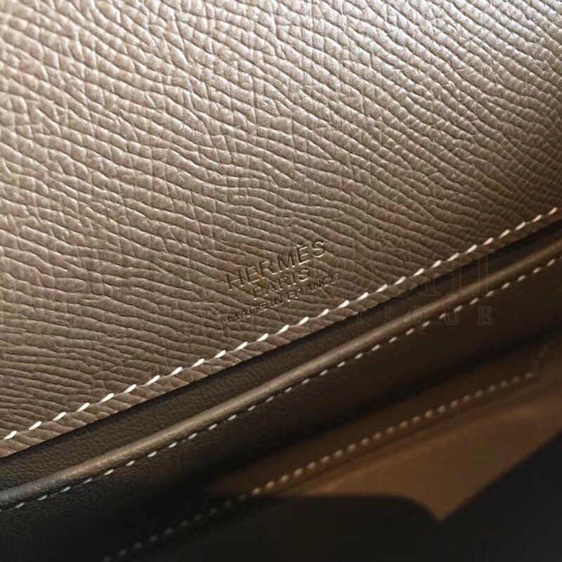 H**me5 Taupe Kelly Pochette Epsom Handmade Bag Master Quality