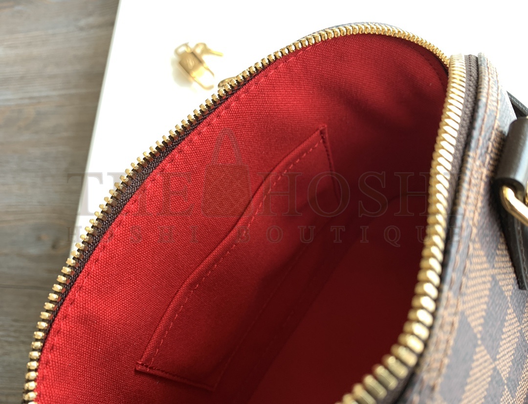 L0vis Vvtt0n LV Women Alma BB Handbag in Graphic Damier Ebene Canvas N41221 M53152 Master Quality