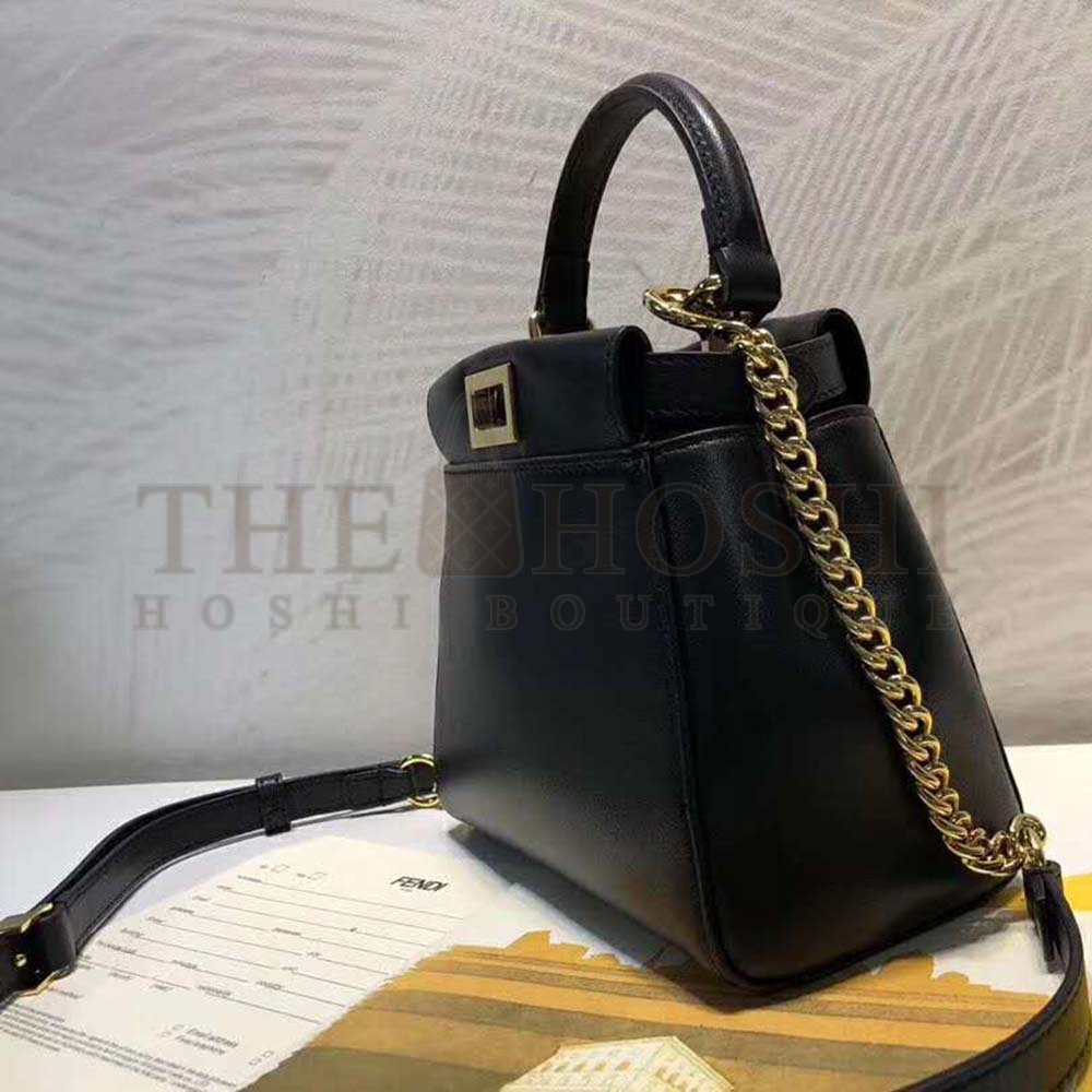 F**di Women Peekaboo Mini Nappa Handbag Master Quality