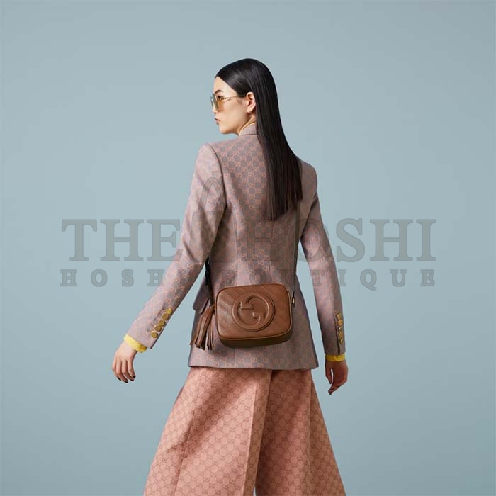 Gvc*1 Women GG Blondie Small Shoulder Bag Cuir Leather Round Interlocking G Master Quality