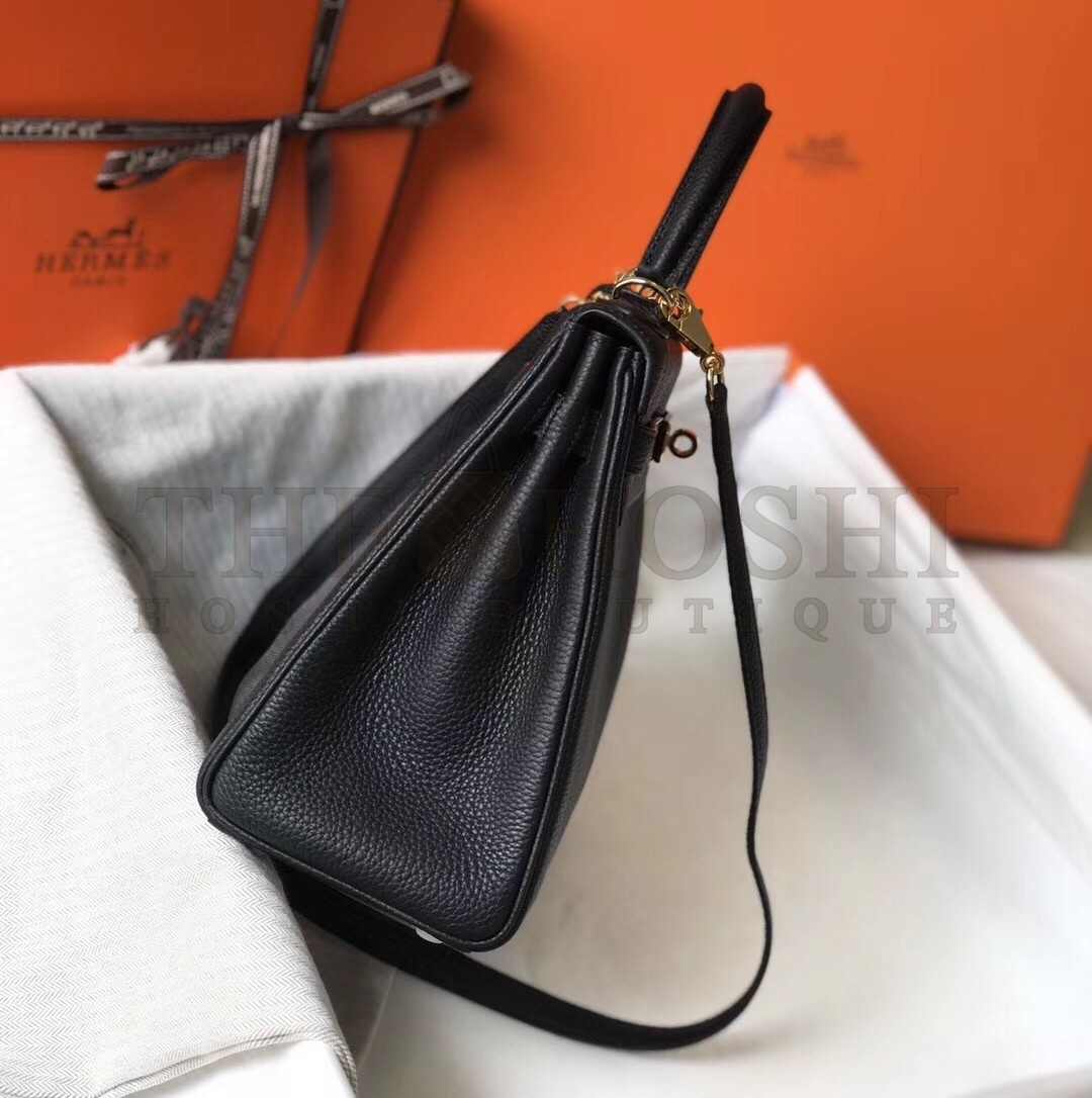 H**me5 Black Clemence Kelly 28cm Bag Master Quality