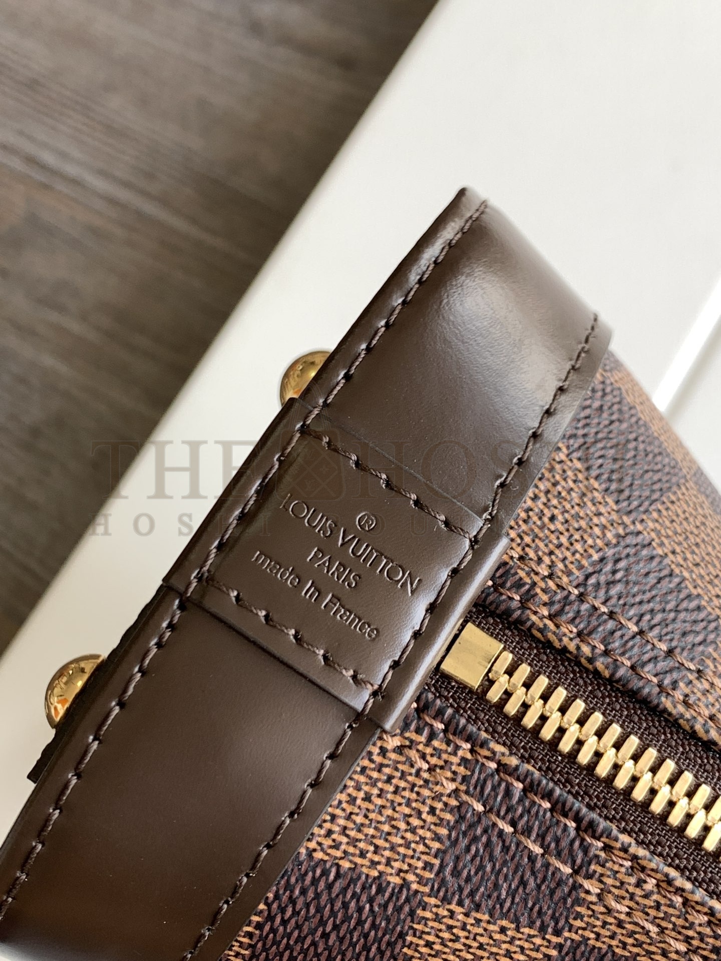 L0vis Vvtt0n LV Women Alma BB Handbag in Graphic Damier Ebene Canvas N41221 M53152 Master Quality