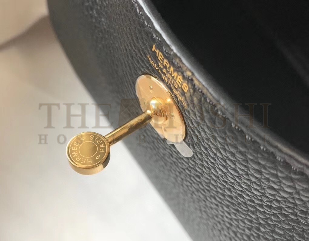 H**me5 Mini Lindy Bag In Black Clemence Leather Master Quality