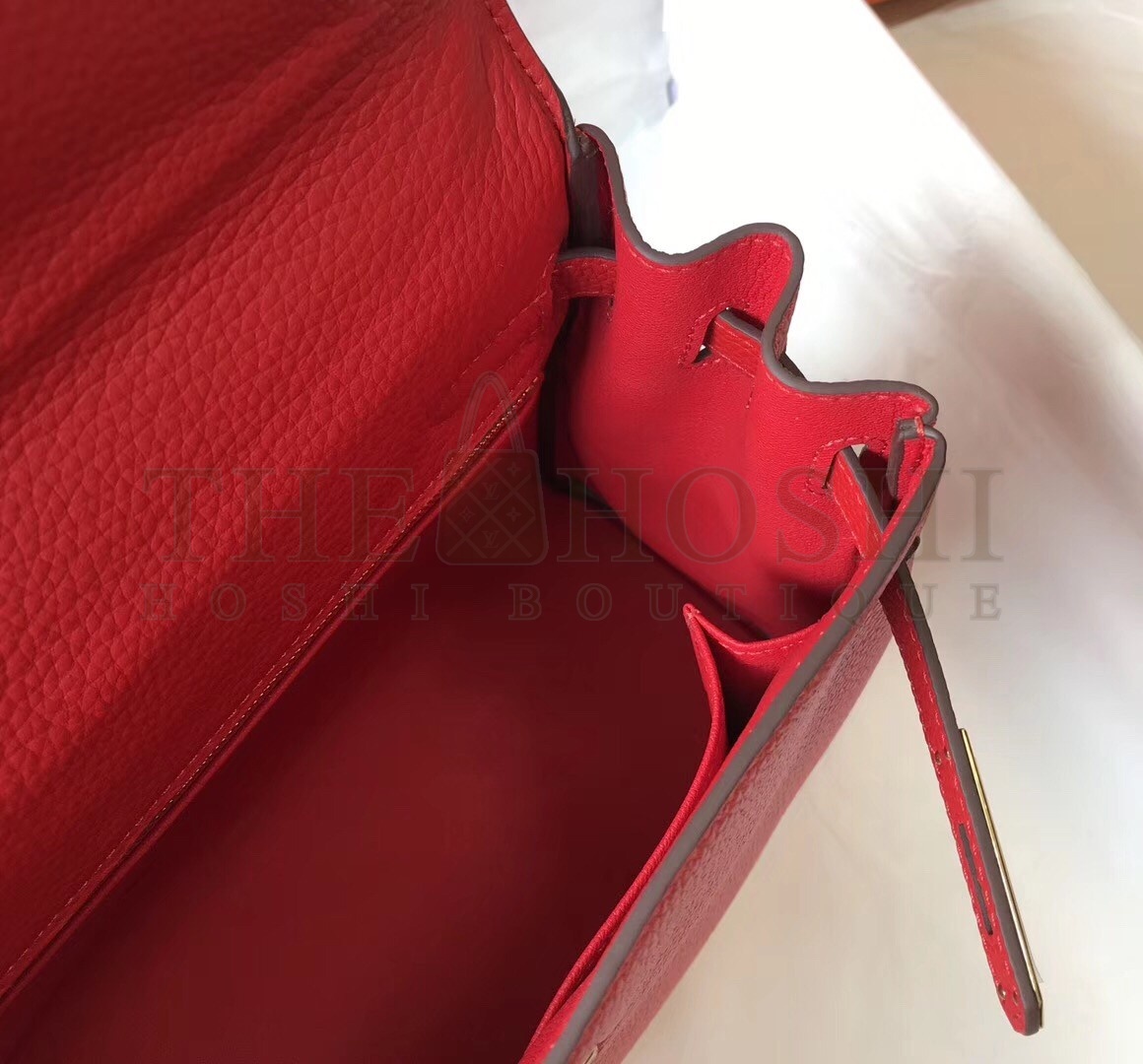 H**me5 Red Clemence Kelly 28cm Bag Master Quality