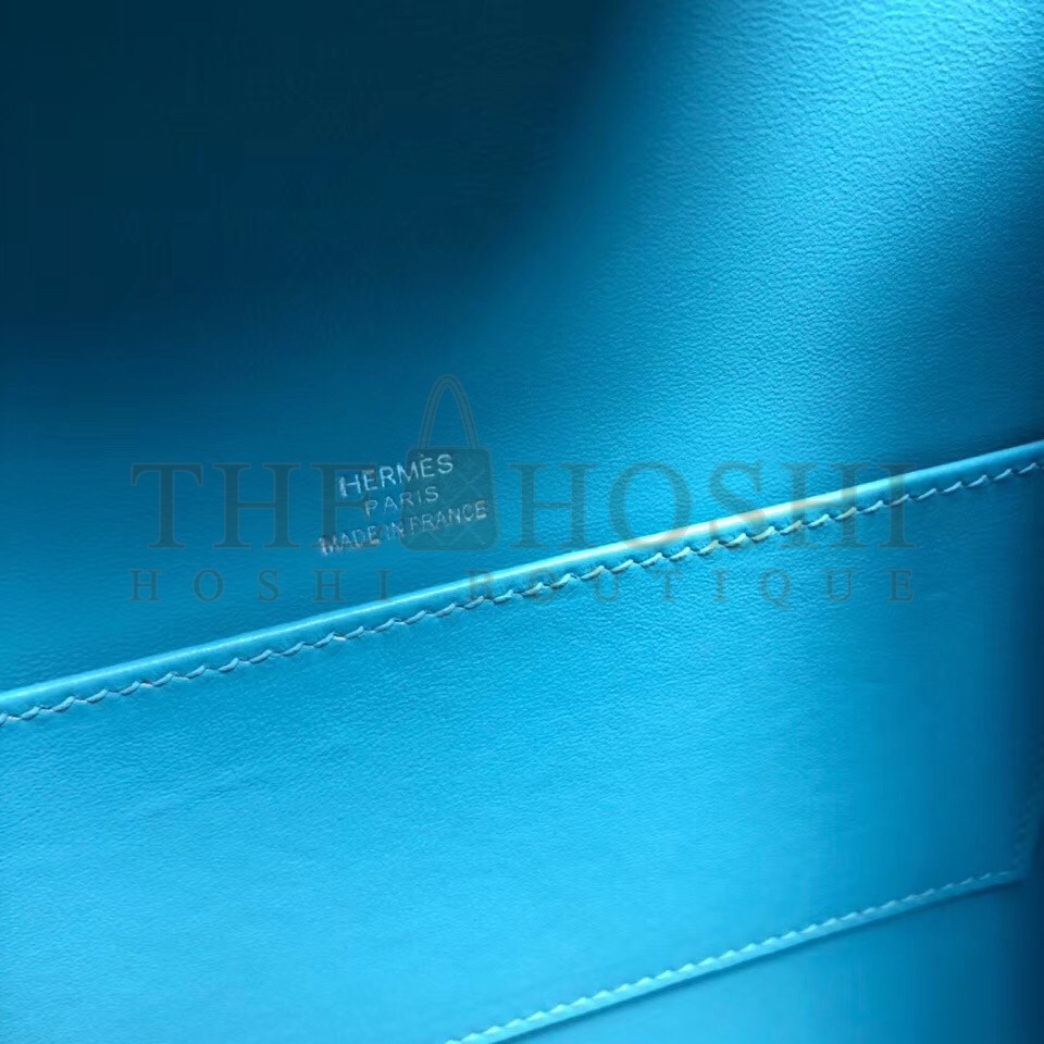 H**me5 GR24 Backpack In Blue Everycolor Calfskin Master Quality