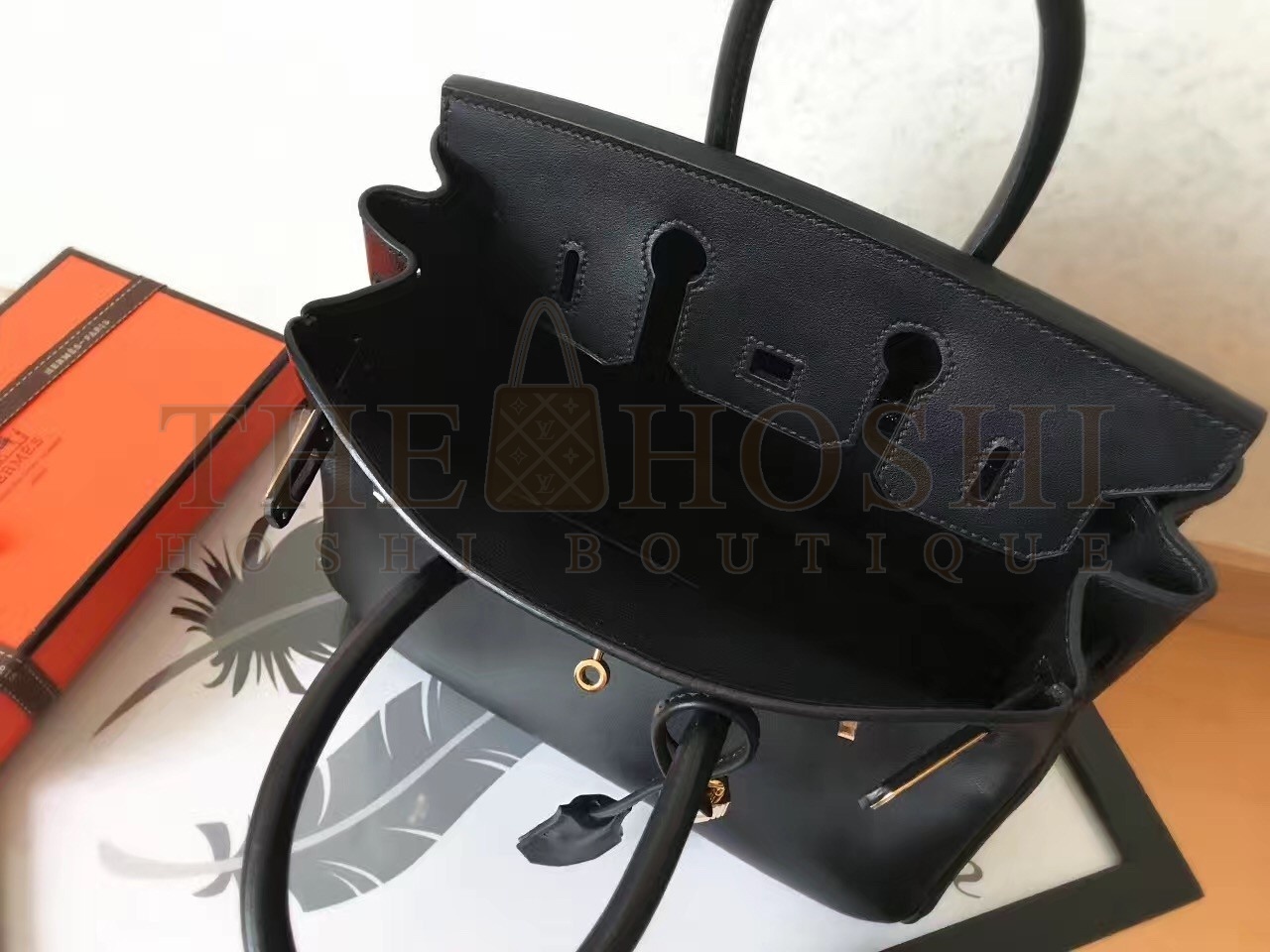 H**me5 Black Birkin 25cm Swift Handmade Bag Master Quality