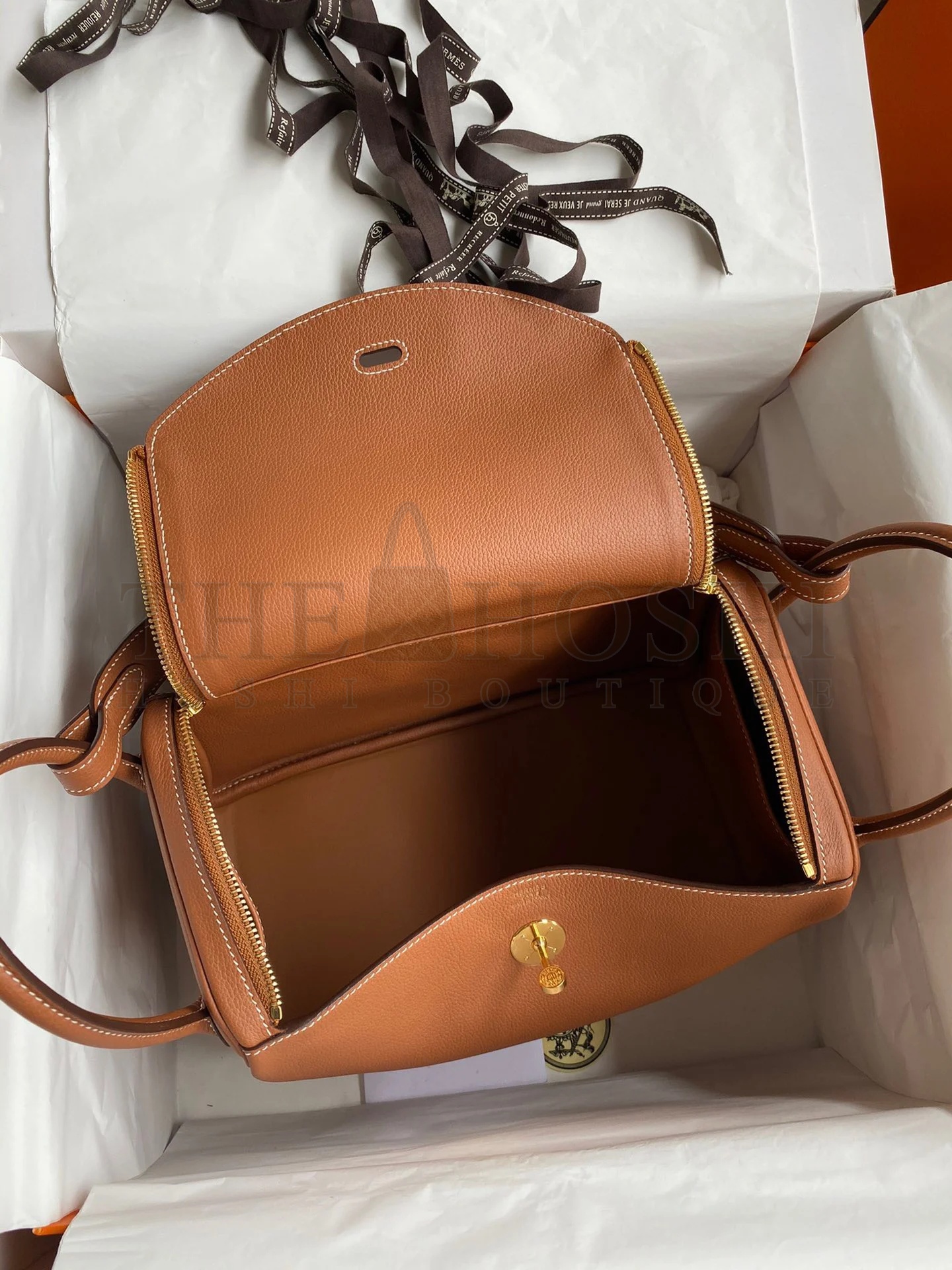 H**me5 Lindy 30 Handmade Bag In Gold Evercolor Leather Master Quality