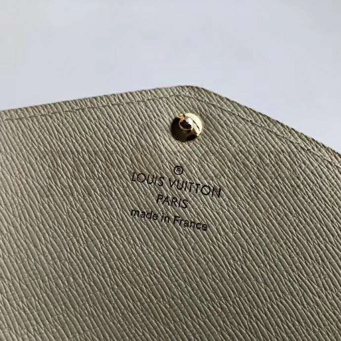 L0vis Vvtt0n LV Women Sarah Wallet Damier Azur Coated Canvas Master Quality