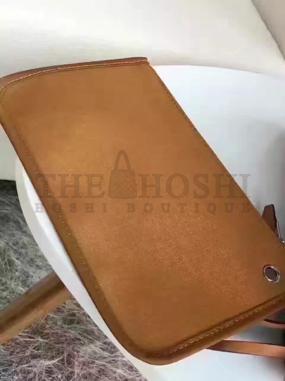 H**me5 Herbag Zip PM 31cm Bag In Caramel Canvas Master Quality