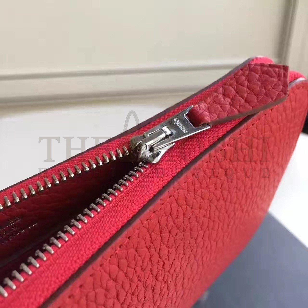 H**me5 Red Clemence Azap Zipped Wallet Master Quality
