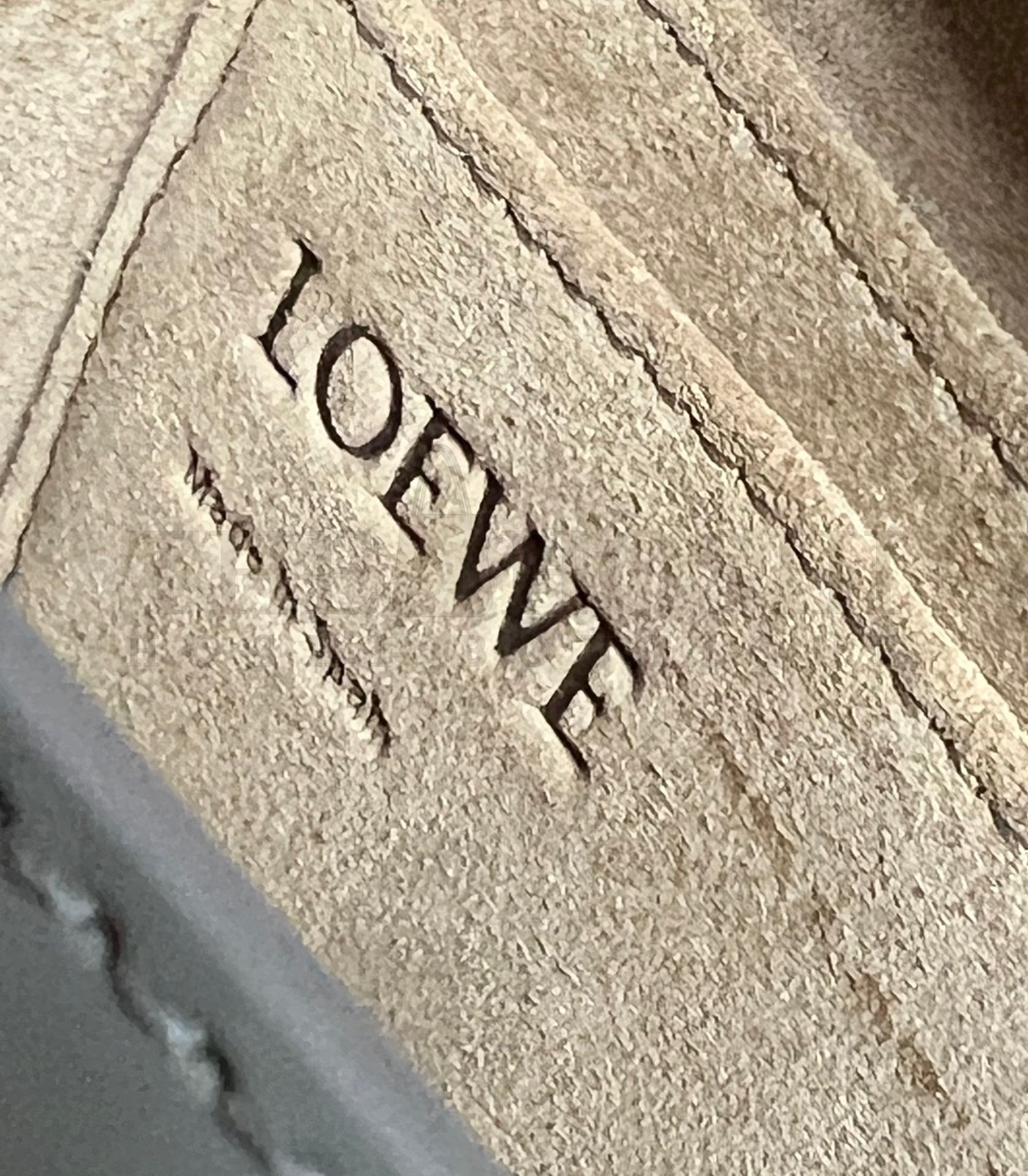 L0ew* Gate Dual Mini Bag In Grey Calfskin Master Quality