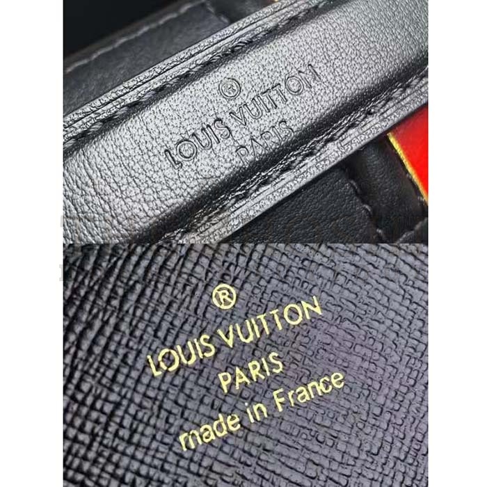 L0vis Vvtt0n LV Women Book Chain Wallet Brown Monogram Reverse Coated Canvas Cowhide Master Quality