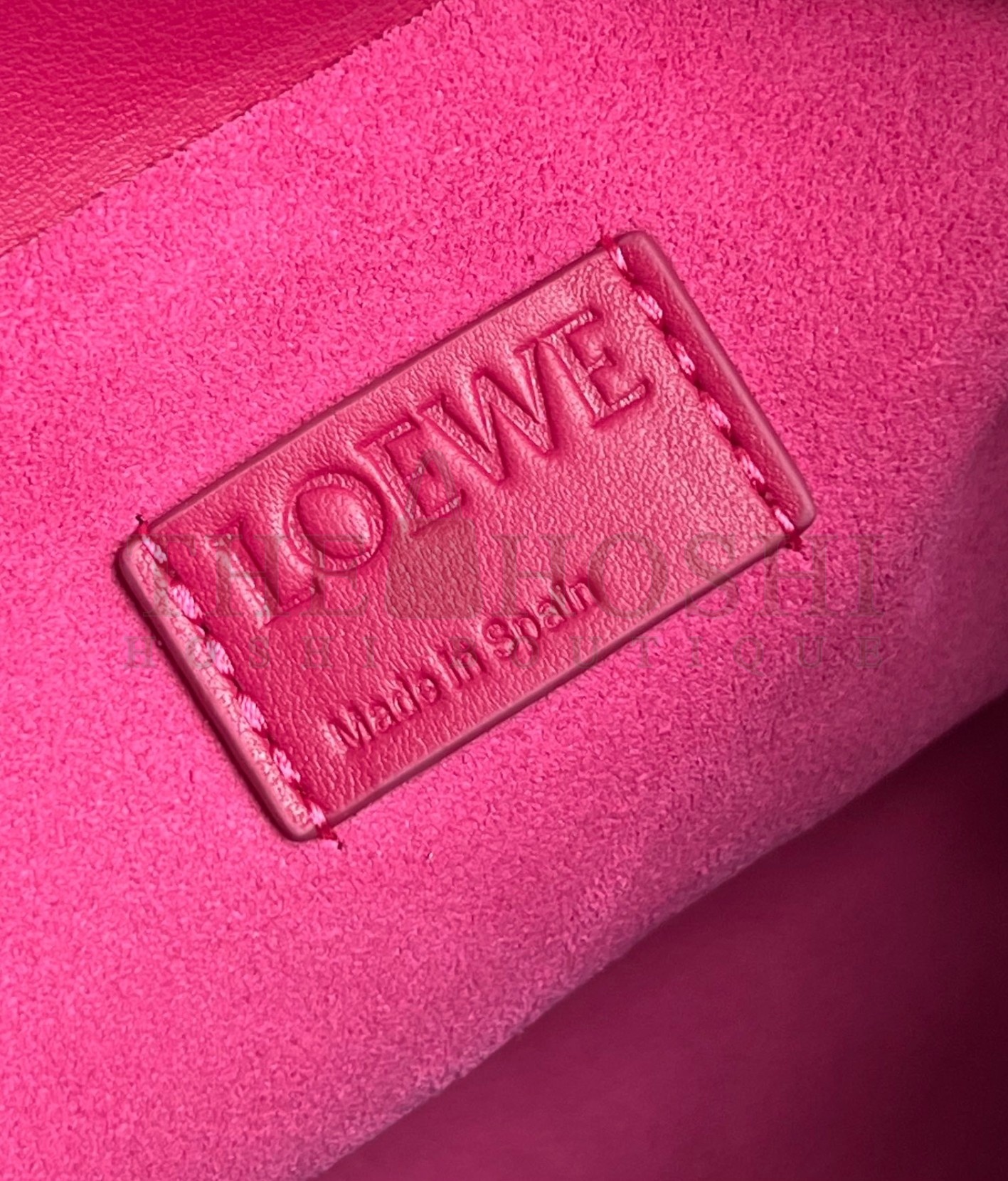 L0ew* Flamenco Clutch Bag In Ruby Red Leather Master Quality