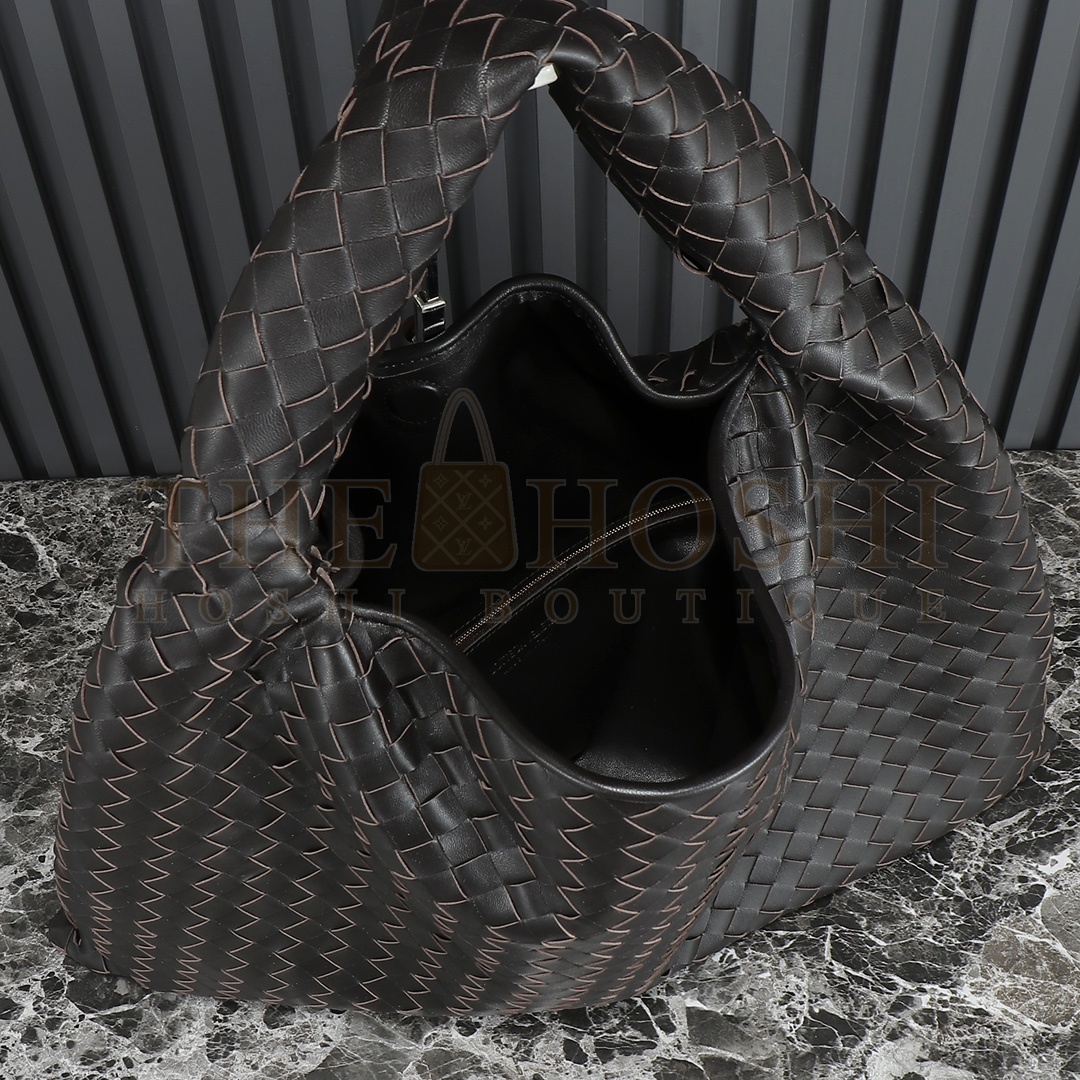 B0tt*ga Ven*ta bv Shoulder bag with Intrecciato craftsmanship in calf leather Large Hop bag 53*24*13cm Master Quality