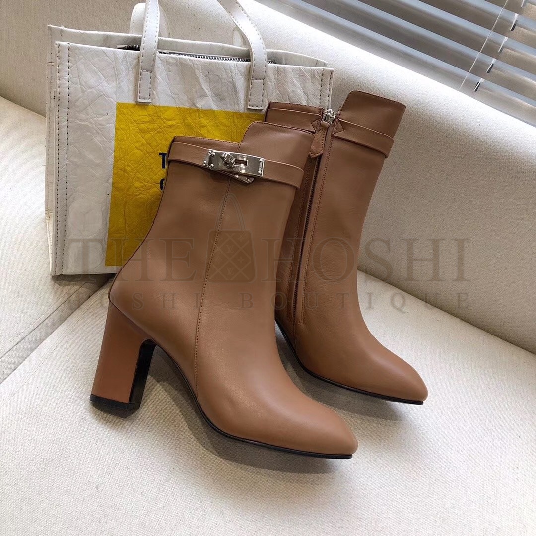 H**me5 Brown Joueuse Ankle Boots Master Quality
