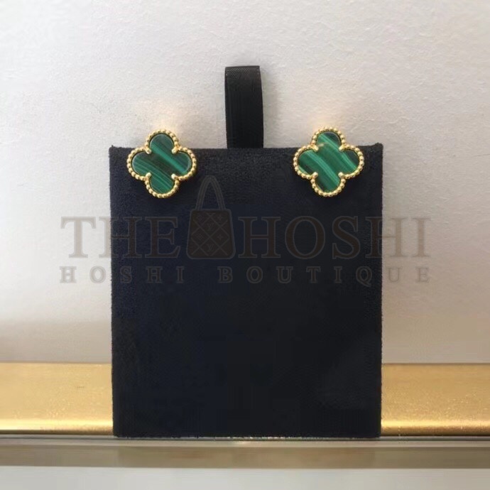 V*n Cl**f Earrings Dupe, Clover Stud Earrings, Vintage Alhambra earrings Dupe Master Quality