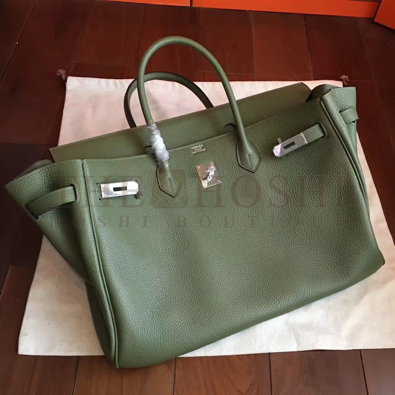 H**me5 Canopee Clemence Birkin 40cm Handmade Bag Master Quality