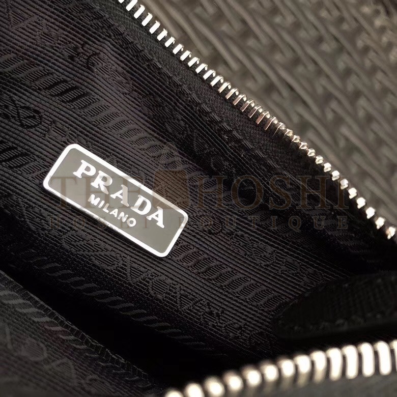 Pra*a Re-Edition 2005 Shoulder Bag In Black Nylon Master Quality