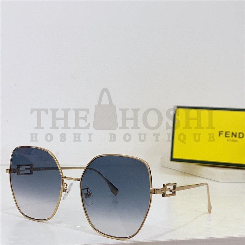 F**di Baguette Butterfly Ff-lens Metal FE40013U.e Sunglasses ✨ Master Quality