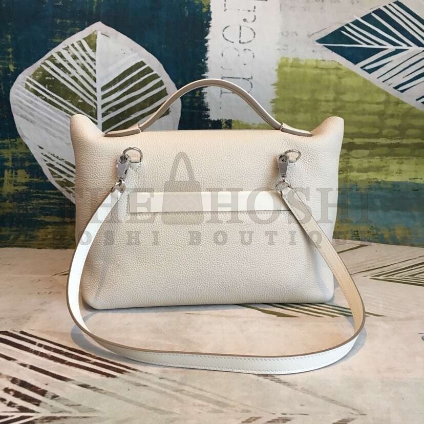 H**me5 24/24 29 Bag In White Clemence Calfskin Master Quality