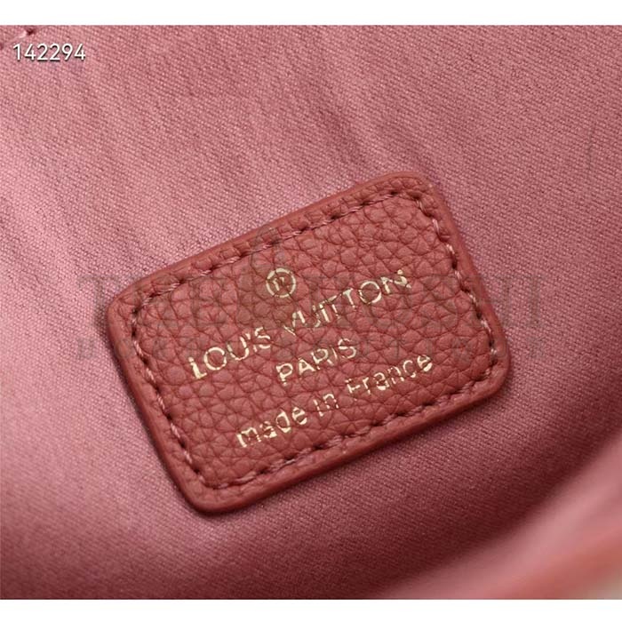 L0vis Vvtt0n LV Women Pochette Métis Handbag Trianon Pink Cream Embossed Grained Cowhide Master Quality