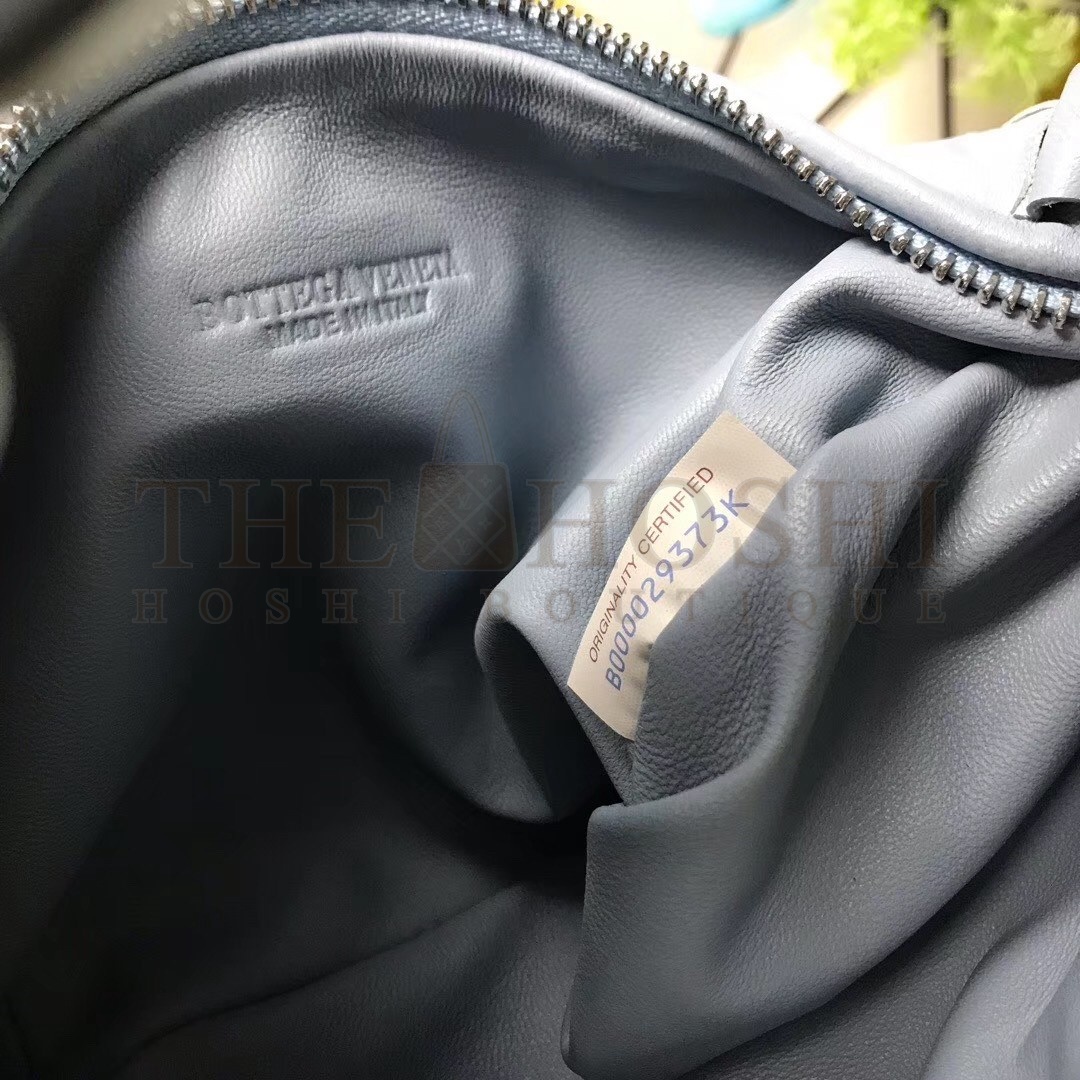 B0tt*ga Ven*ta Mini BV Jodie Bag In Light Blue Woven Leather Master Quality