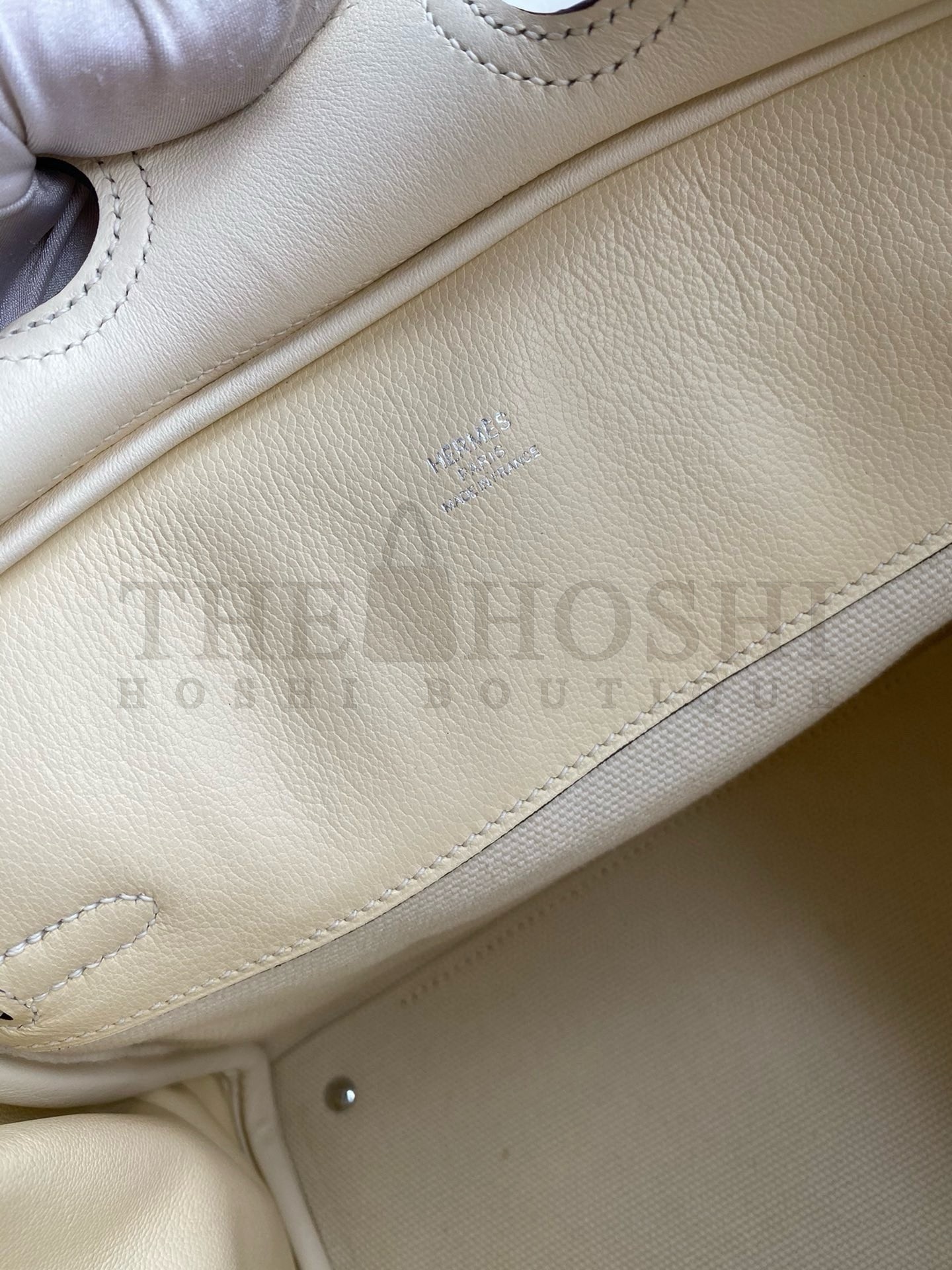 H**me5 Birkin Cargo 25 Bag in Craie Toile and Swift Leather Master Quality