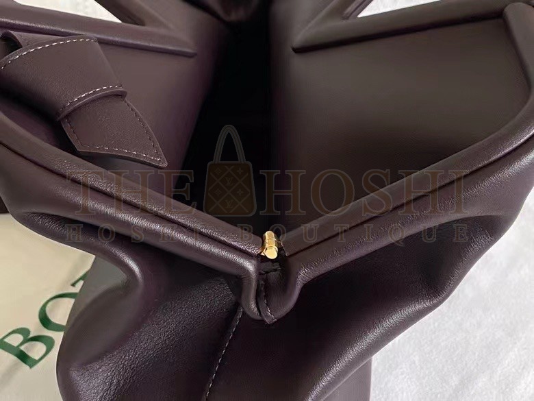 B0tt*ga Ven*ta Medium Point Top Handle Bag In Grape Leather Master Quality