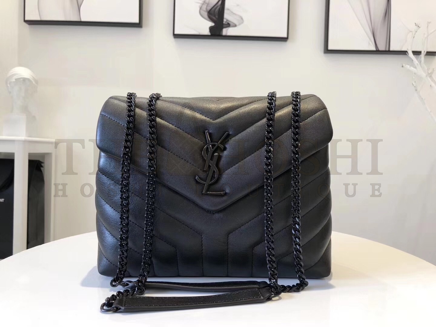 Sa1nt Lau*nt So Black Loulou Small Shoulder Bag Master Quality