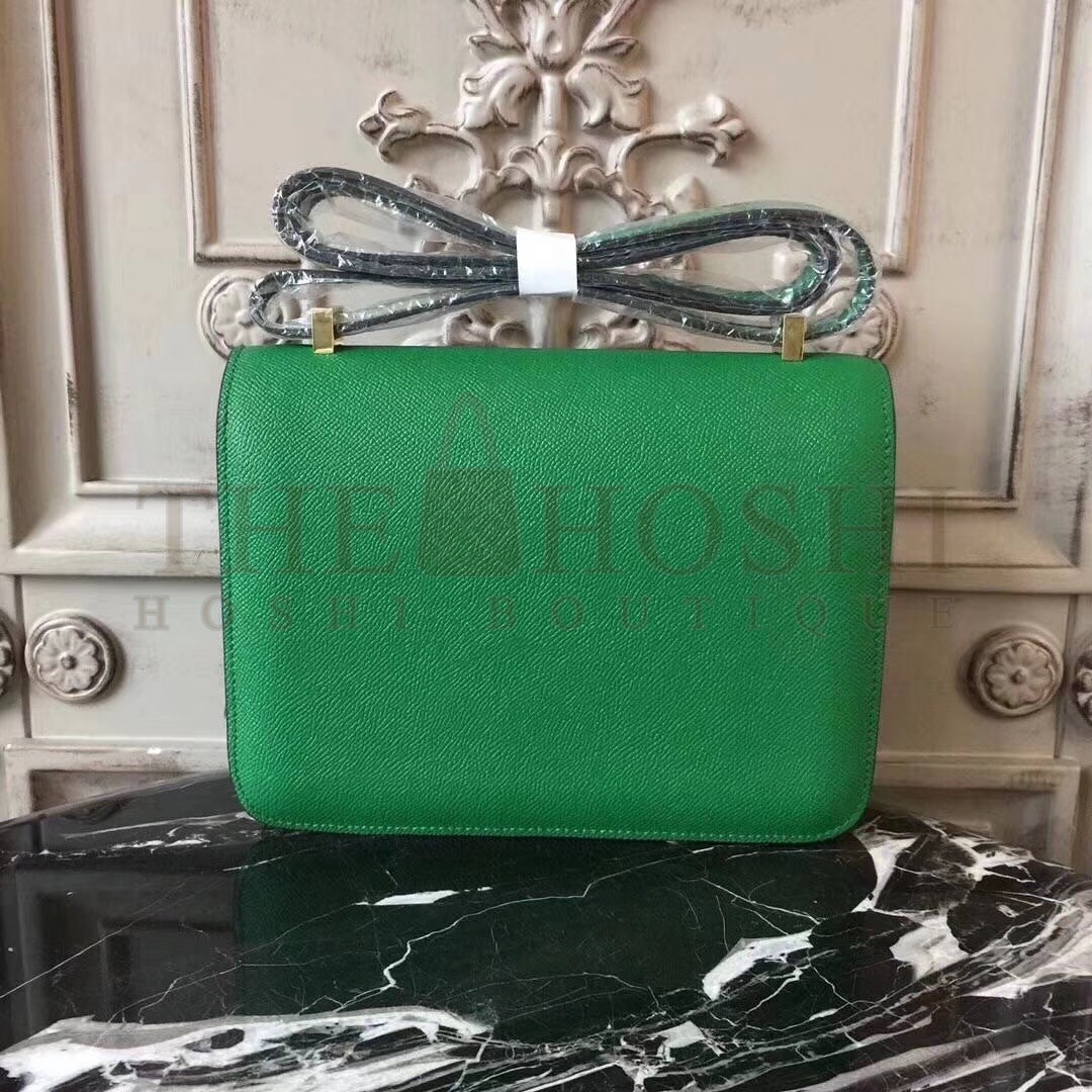 H**me5 Bamboo Constance MM 24cm Epsom Leather Bag Master Quality