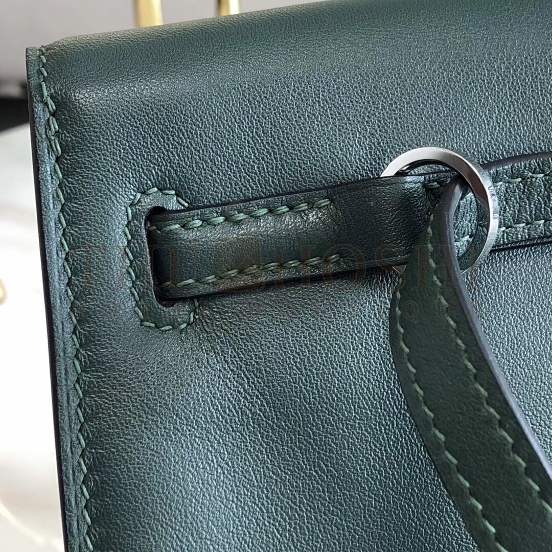 H**me5 Dark Green Swift Kelly Danse Bag Master Quality