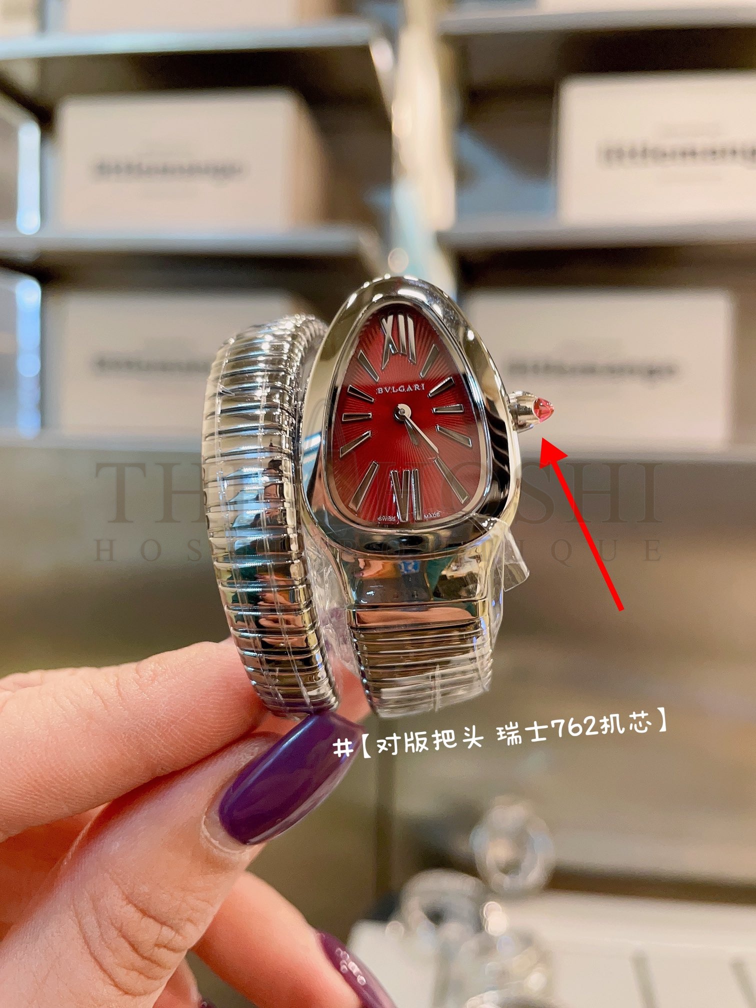 Bv1g*ai SERPENTI watch 35mm Master Quality