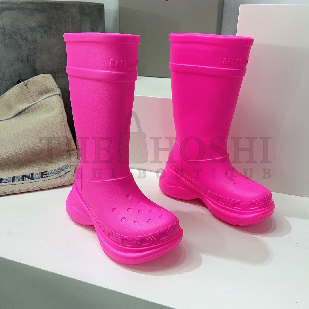 Ba1en*iaga x Cr0c5 boots Bottom thickness: 6cm Tube height: 28cm size: 35-45 Master Quality