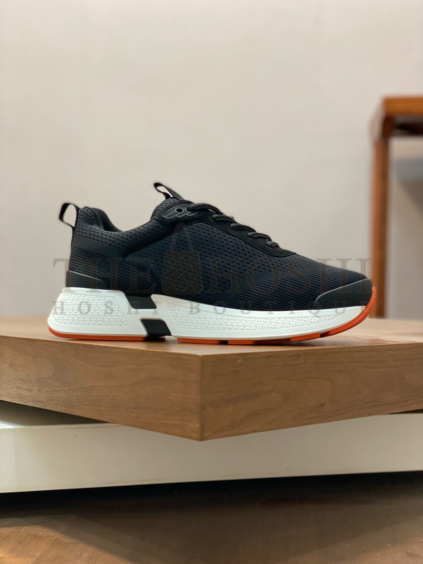 H**me5 Heros Sneakers in Black Technical Knit Master Quality