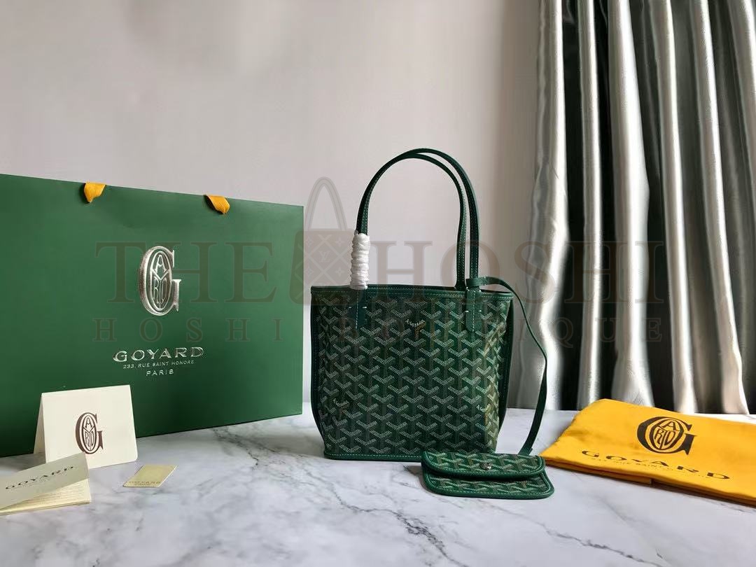 G09ard Anjou Tote Double-sided use leather Inside bag PM size:The bag opening is 28 cm; the base measures 20 cm (length) × 20 cm (height) × 10 cm (depth). Master Quality