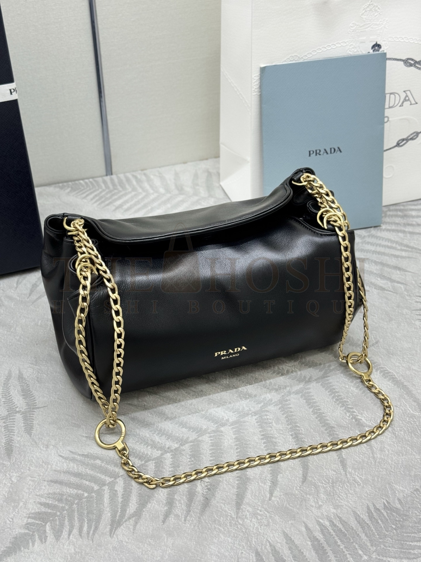 Pra*a Tumulte Shoulder Bag Lambskin Leather 24x13x13cm 1BD395 Master Quality