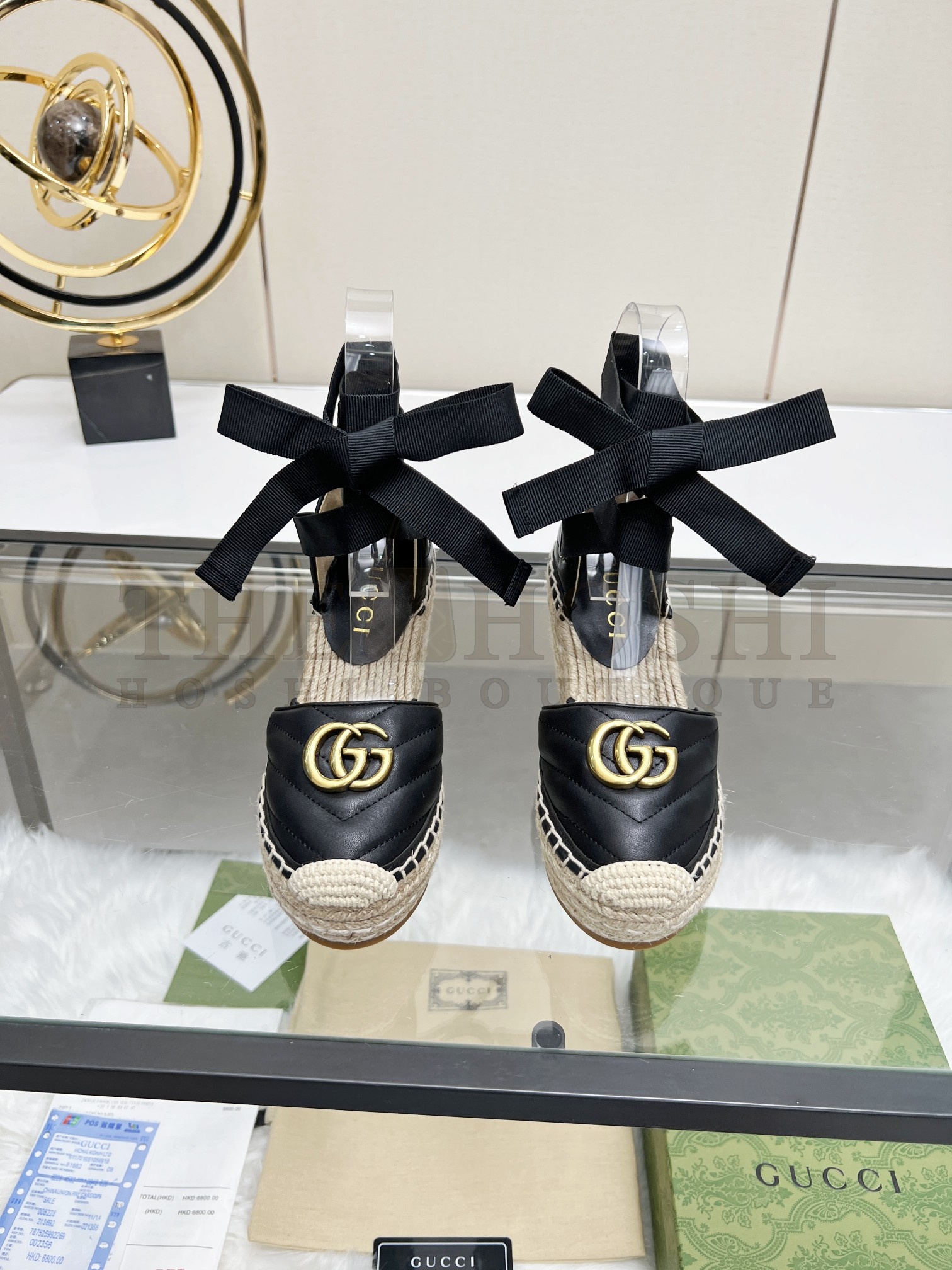 Gvc*1 GG Wedge Espadrille Sandals 35-42 P230233 Master Quality