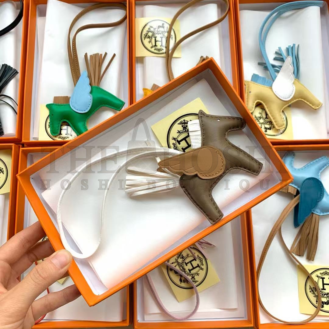 H**me5 H Rodeo PM Pegasus Bag Charm Lambskin Master Quality