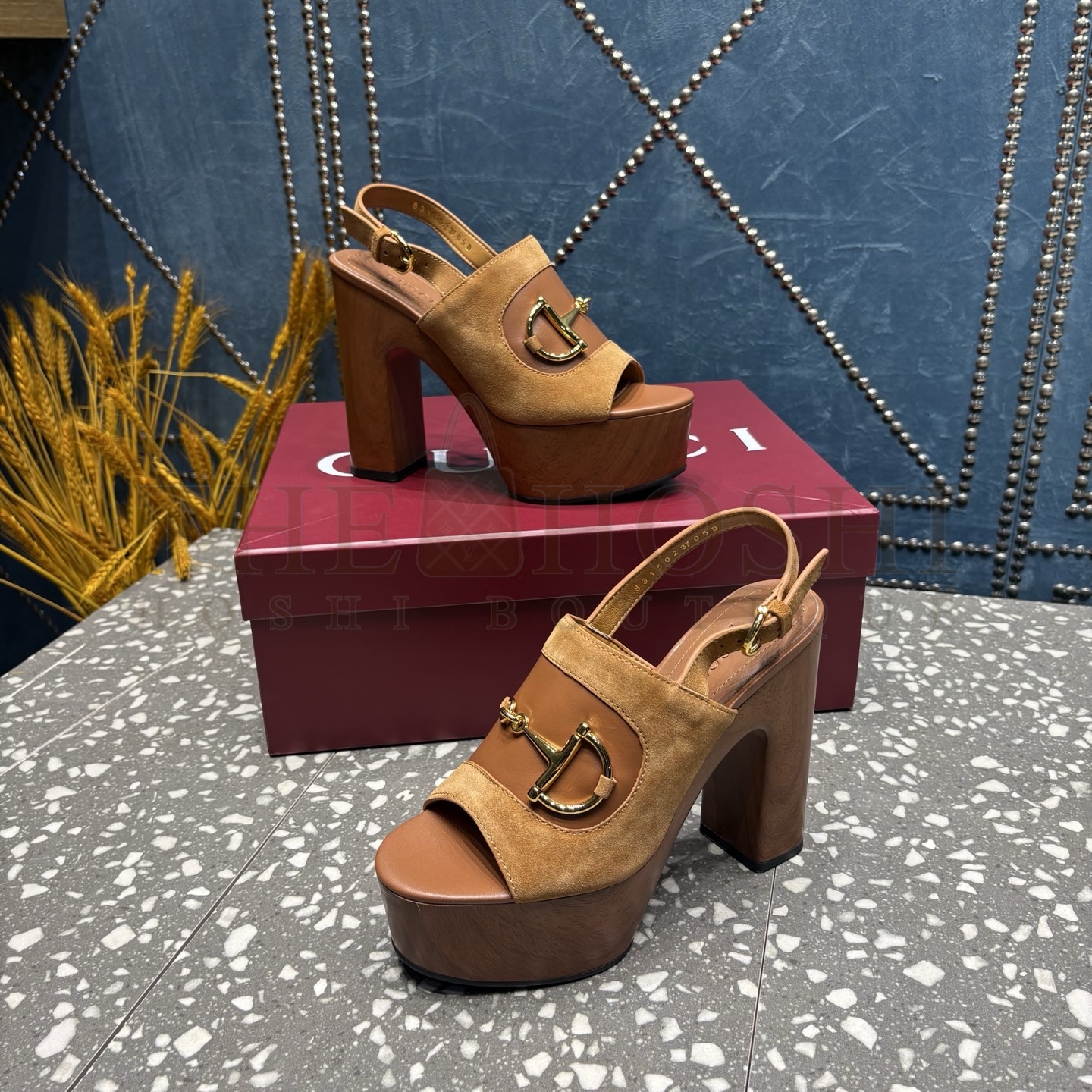 Gvc*1 GG Spring Summer 25 Platform Slide Sandals 35-41 Master Quality