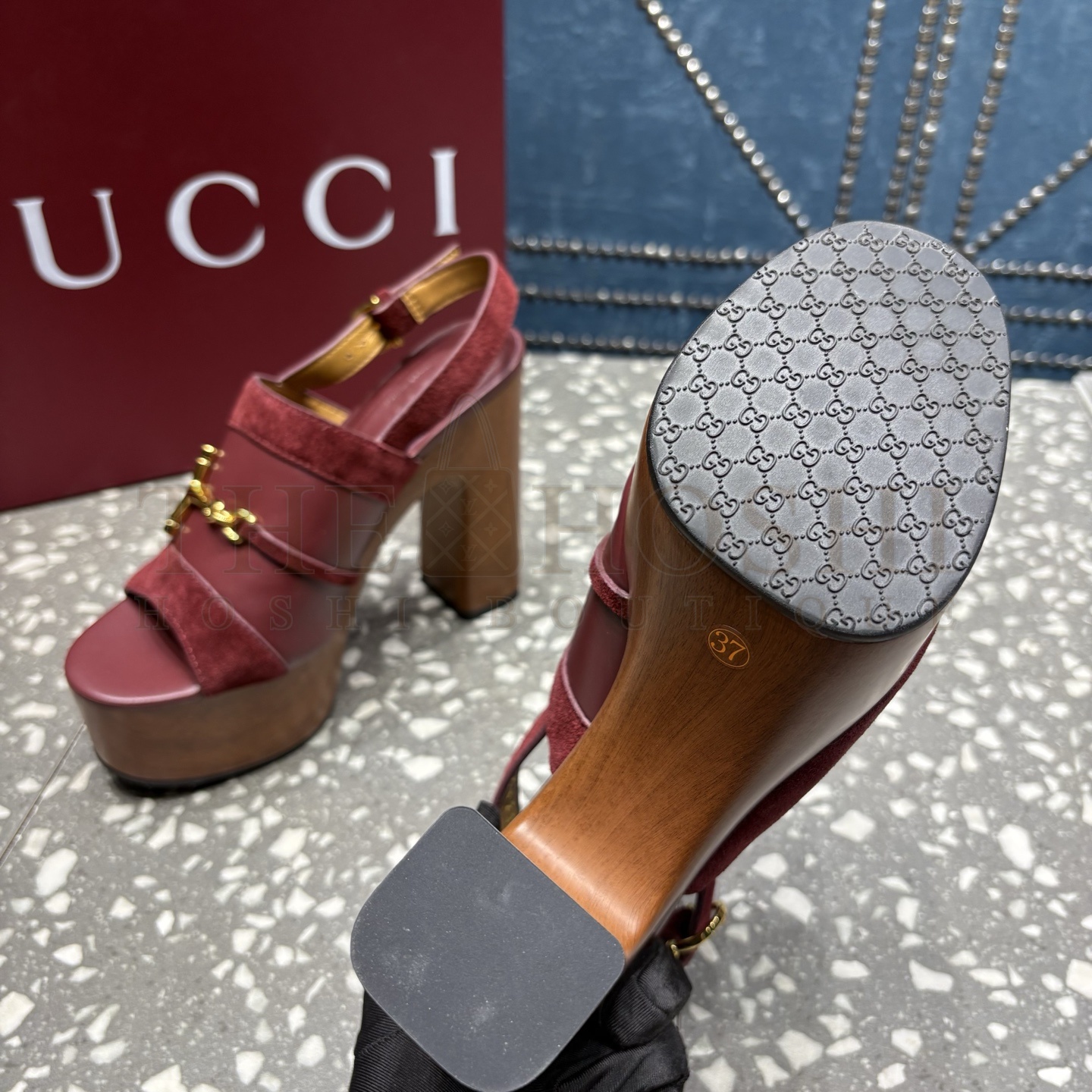 Gvc*1 GG Spring Summer 25 Platform Slide Sandals 35-41 Master Quality