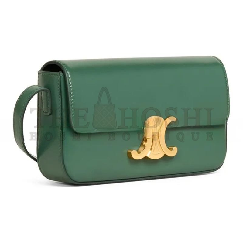 Ce1i*e SHOULDER BAG CLAUDE IN SHINY CALFSKIN 194143BF4.31FE (20*10*4cm) Master Quality