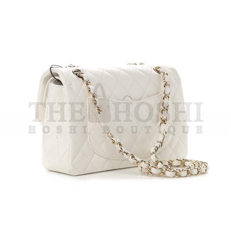 Ch**el CAVIAR QUILTED SMALL DOUBLE FLAP 1110870 (23*13*6cm) Master Quality